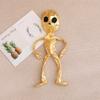 Creative Ugly Cute Alien Doll Plush Toy Robot Doll Children Soothing Doll Birthday Gift