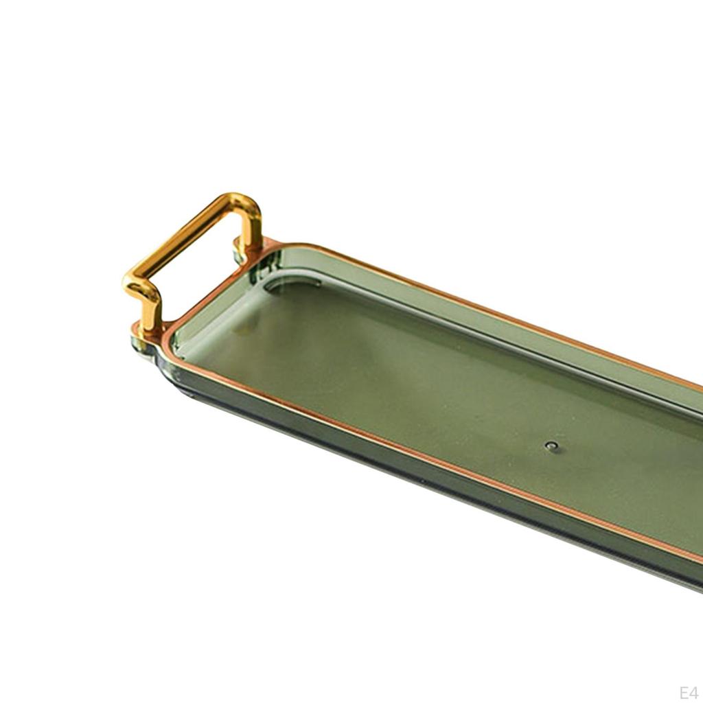 Elegant Serving Tray with Handles for Entertaining and Home Decor