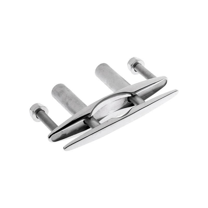 ANDYMARINE 8Inch Flush Cleat Boat Pop Up Cleat Pull Up Stainless Steel 316 Boat Accessories Mount Retractable Mooring Rope Yacht