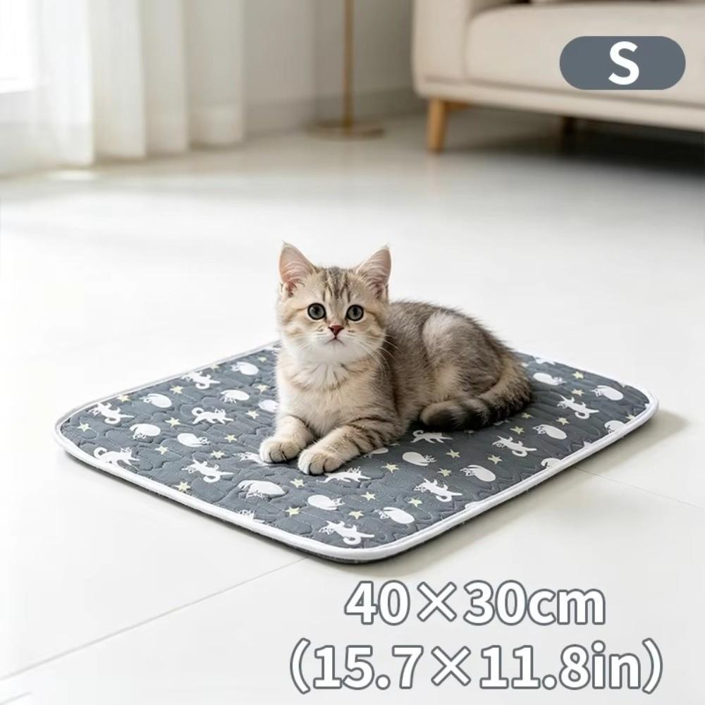 Non Slip Bottom Pet Cooling Mat Waterproof Surface Summer Pet Sleeping Pad Dogs Cats
