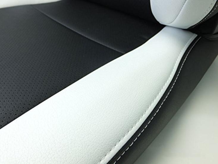 Sportsitzbezug und für RECARO-Modell und [G-Bring] (weiß schwarz) LX-F (2017 später) GBRC-004WB