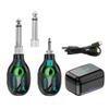 2.4GHz Guitar Wireless System Guitar Transmitter Receiver Rechargeable Digital Guitar System Cordless Guitar Jacks Lead