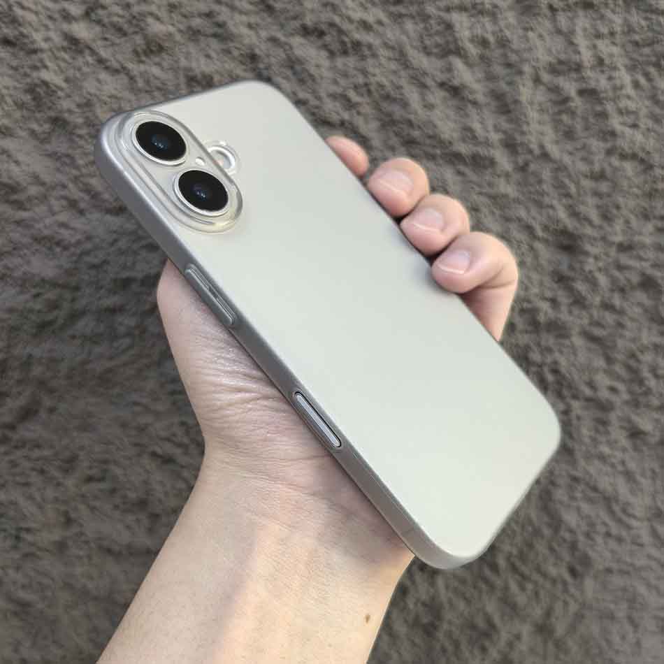 Ultra Thin Soft TPU Phone Case for For Iphone 16E SE4 16 1 14 Plus 13 12 11 Pro Max Slim Matte Translucent Silicone Back Cover