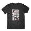 Death Lettering T-Shirt 100% Cotton Premium Tee NEW