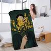 Emerald Abstract People Art Big Microfiber Beach Towels Quick Dry Towel Sand Beach Towels Pool Towel For Travel Swim Pool Yoga