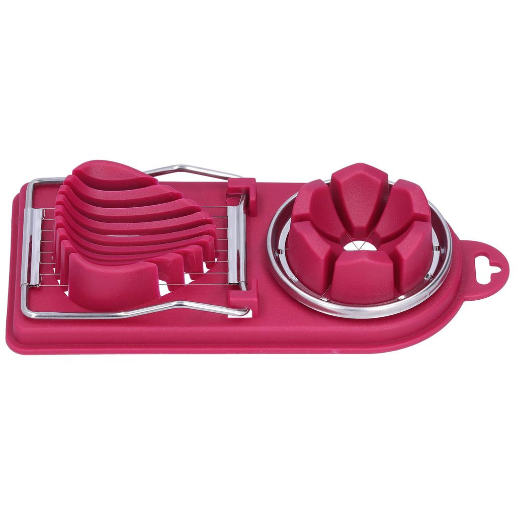 Egg Cutter Household Stainless Steel Wire Egg Cutter Safe Easy To Operate for Hard Boiled Eggs