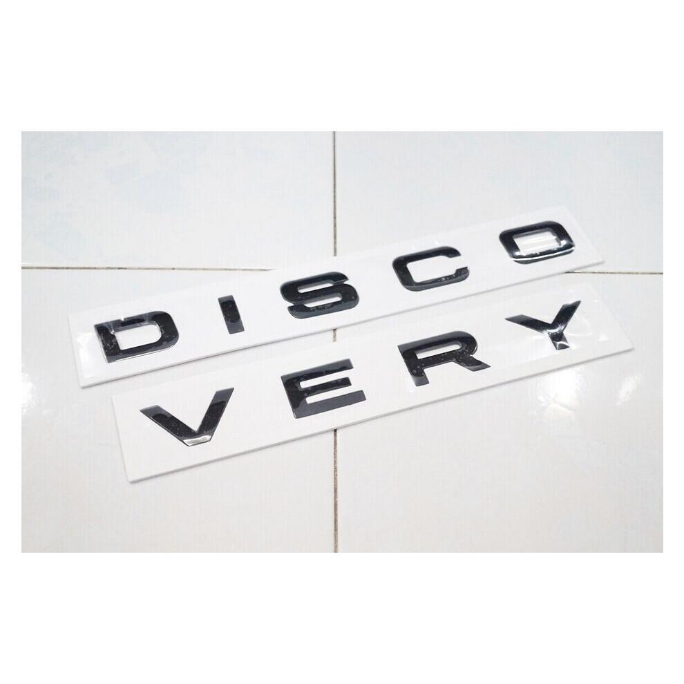2-Set Land Rover Discovery 5 Bonnet & Tailgate Lettering Kit – Front Hood + Rear Boot Decals