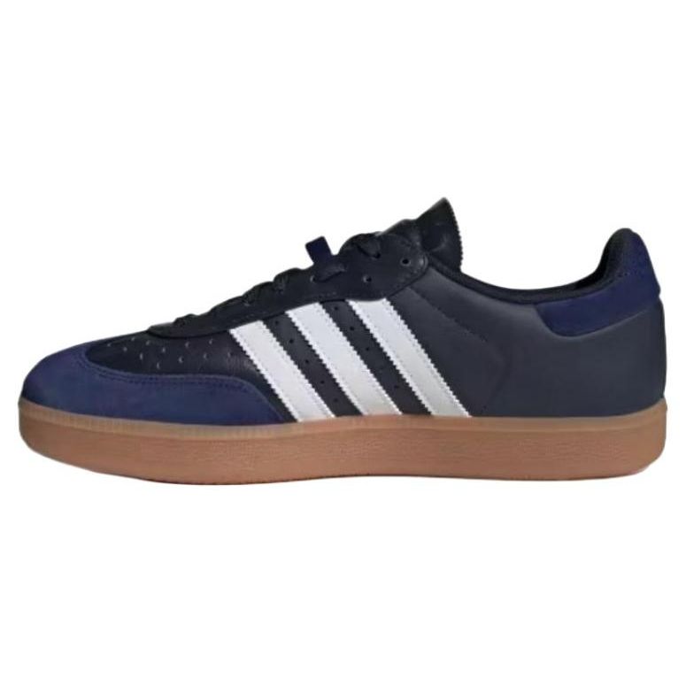Adidas Velosamba Leather Legend Ink Gum Unisex Sneakers Blue Cloud-White Dark-Blue IG5541