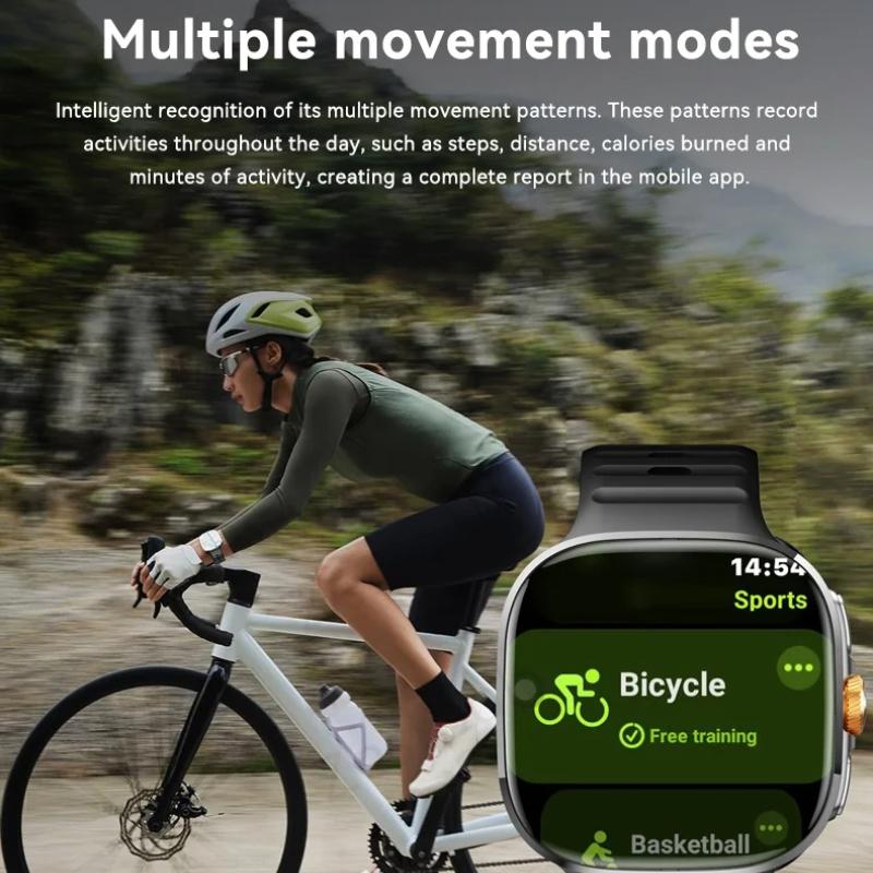 Nowy Smartwatch M99 Wersja Komórkowa 5G 2,4-calowy Amoled Większy Ekran Zegarek Smart Android z Obrotową Kamerą Gniazdo Karty SIM WIFI