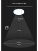 LED Tri-Proof Ceiling Light with Sound, Light, and Motion Sensing for Hallways