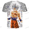 Anime Dragon Ball Son Goku Tshirt 3D Print kids' tops and t-shirts Summer Men t-shirt Girl Unisex