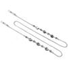 Crystal Eyeglass Chain Strap Stainless Steel Mask Chain Sunglasses Accessories  Around Neck