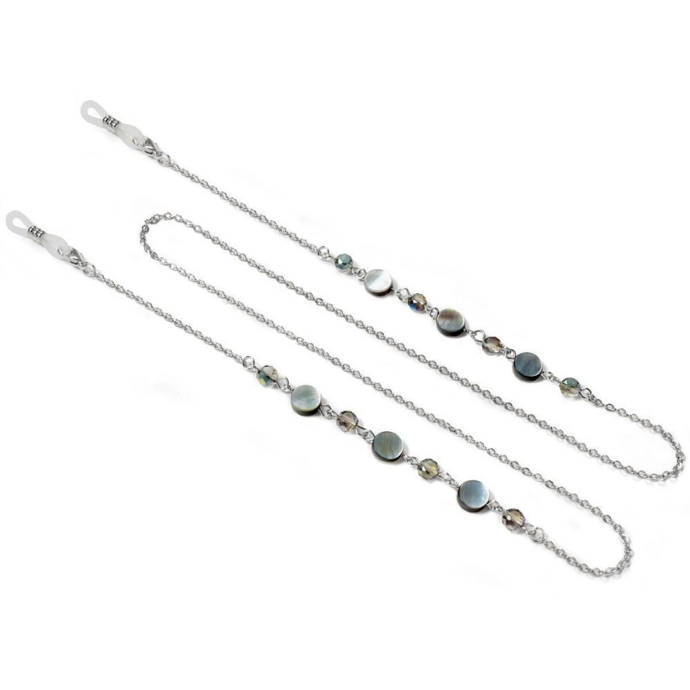 Crystal Eyeglass Chain Strap Stainless Steel Mask Chain Sunglasses Accessories Around Neck