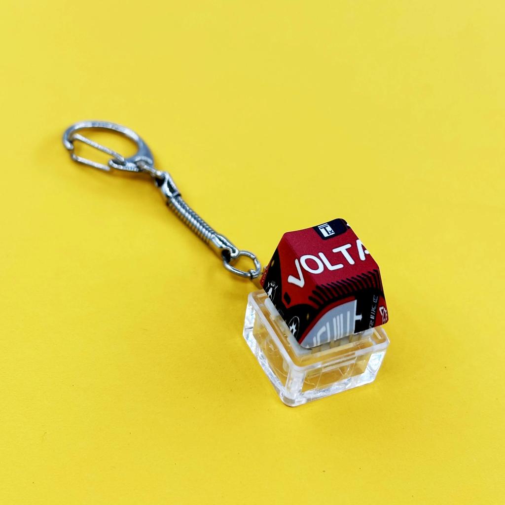 Keyboard Key Toy Party Stress Relief DIY Fidget Button Keycap Fidget Keychain Keyboard Keychain Toys Finger Keyboard