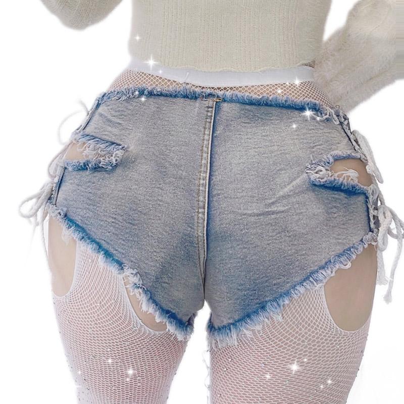 Pantaloni scurți din denim vintage, cu talie joasă pentru femei, pantaloni scurți, subțiri și scobitori, îmbrăcăminte de modă