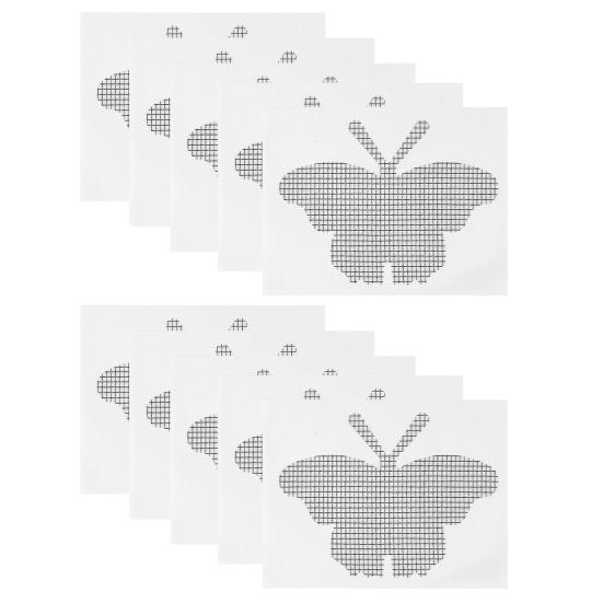 

10 шт. мультяшные животные оконные заплатки самоклеящиеся экран разрывы отверстия крышка экран дверь стекловолокно Buttefly