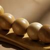 Wooden Massage Pillow Solid Wood with Balls Manual for Home, Office