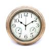 Retro Waterproof Clock With Display Thermometer And Hygrometer For Use Indoor