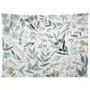Tapestry of Botanical Eucalyptus Leaves