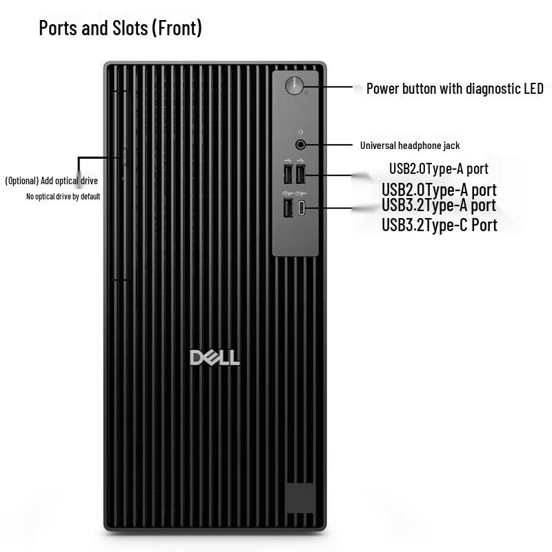 Dell ProTower QCT1250 Business Desktop PC (CN version)