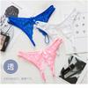 Sexy Women's Panties Lace Transparent Seamless Open Crotch Gear Sexy Hot Hollow Thong Low Waist Erotic Underwear