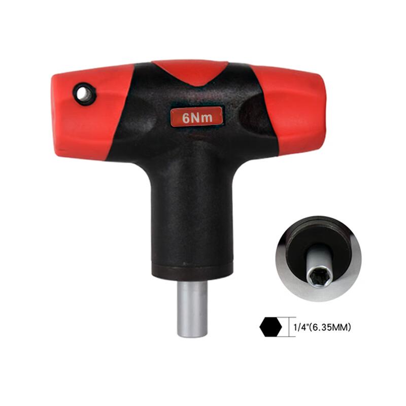 WISRETEC 1/4 Fixed Torque 6Nm Slip-Clutch T-Handle Wrench