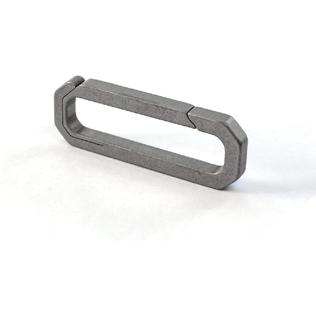 EDC Titanium Carabiner Clip Multifunctional Keychain Quick Release Key Holder Outdoor Tools Small