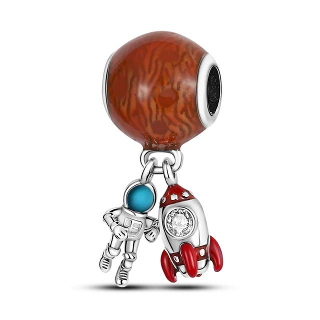 

Серия красного цвета, подвески, бусины, серебро 925 пробы, кровавое сердце, автомобиль, клубника, фрукты, висячие, подходят для оригинального браслета, ювелирные изделия своими руками