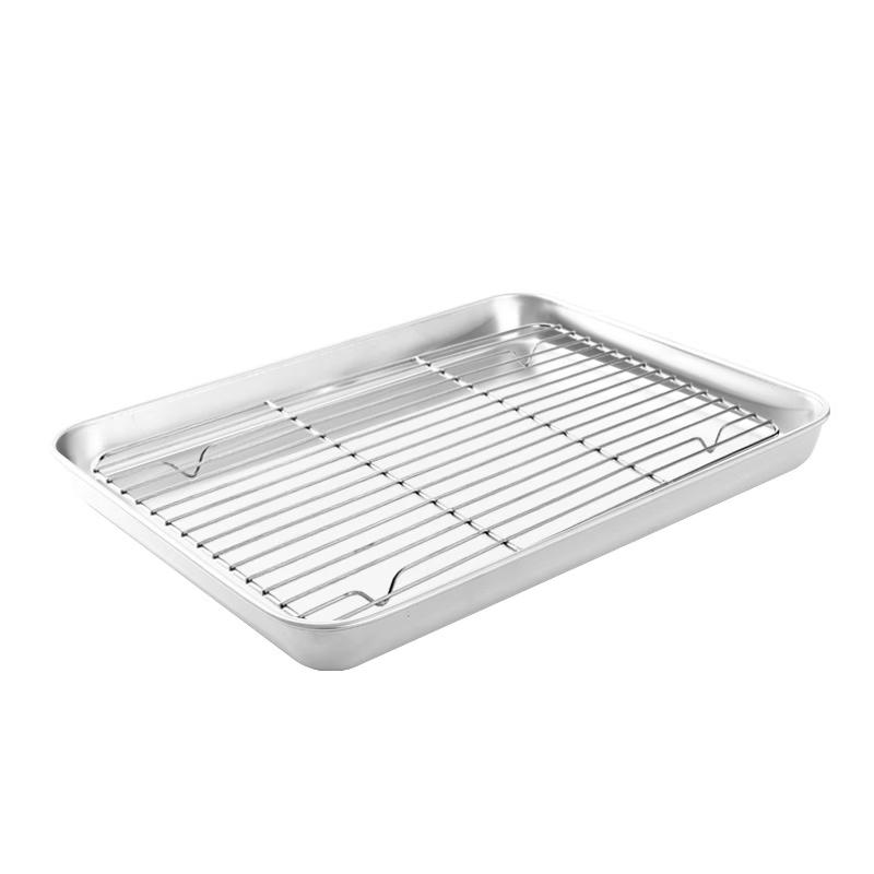 Wutuo Multipurpose Stainless Steel Tray Set
