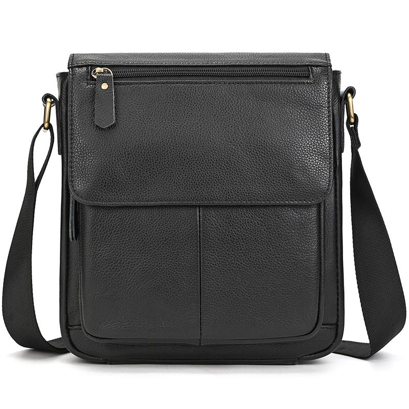 Genuine Leather Men Shoulder Bag High Quality Male Bag Cowhide Leather Crossbody Bags Men Messenger for Male