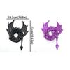 Gothic Fantasy Dragon Wreath Ornament Dark Style Dark Flying Dragon Sculpture  Bedroom