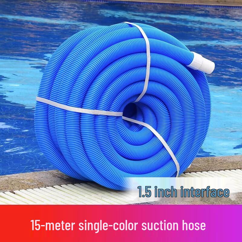 Jundingying 15m Pool Vacuum Hose Kit with Brush Head