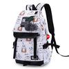 Female Backpack for Middle School, Junior High School, High School, Korean Version, College Student, Printed Backpack, Travel Backpack, Computer Bag