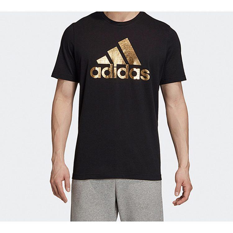 Adidas Set in Sleeve T Shirt Men's Black GE4688