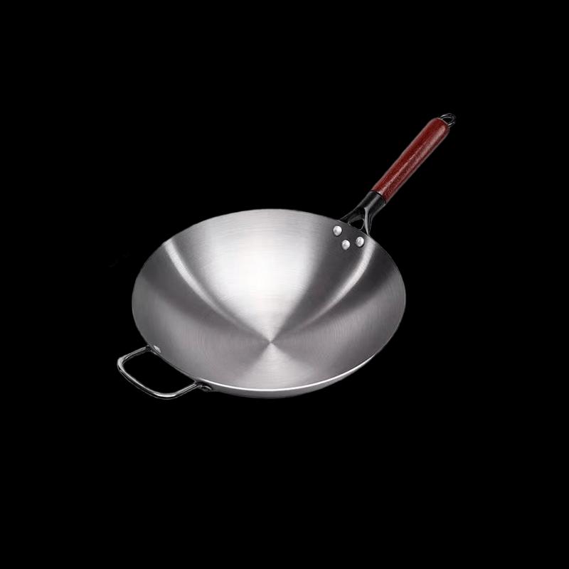 Li Lang Round Bottom Iron Wok