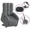 Vidaxl Lift-up Massage Chair, Electric, Reclining, Dark Grey