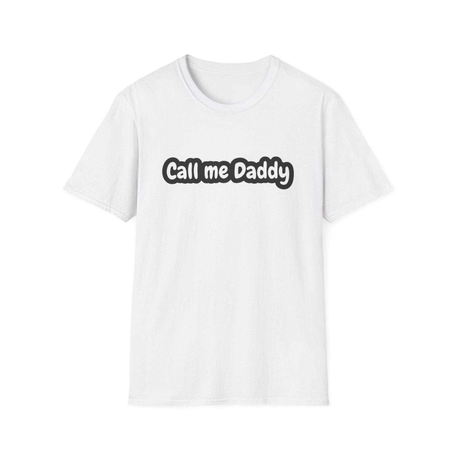 Call Me Daddy T-Shirt | Bold Bubble TexT-Shirt S