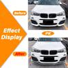 For BMW X3 F25 X4 F26 M Sport M40i XDrive 20i 28i 30i 35i 20d 30d 35d 2014 2015 2016 2017 2018 Car Front Bumper Spoiler Lip Kit