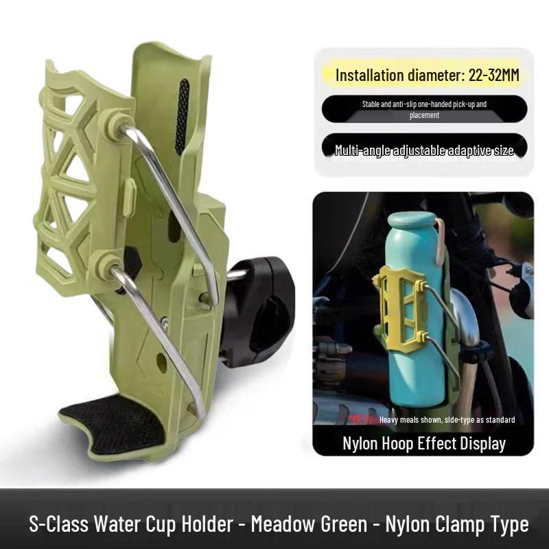 Universal Bottle Holder for Motorcycles, Electric Scooters, and Bicycles - Cycling Gear Accessories Universal Bike Cup Holder - Stable, 99% Compatible