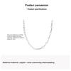 Collana con nappe a forma di cuore di perle - girocollo, catenina per la clavicola, collana per maglione moda autunno/inverno