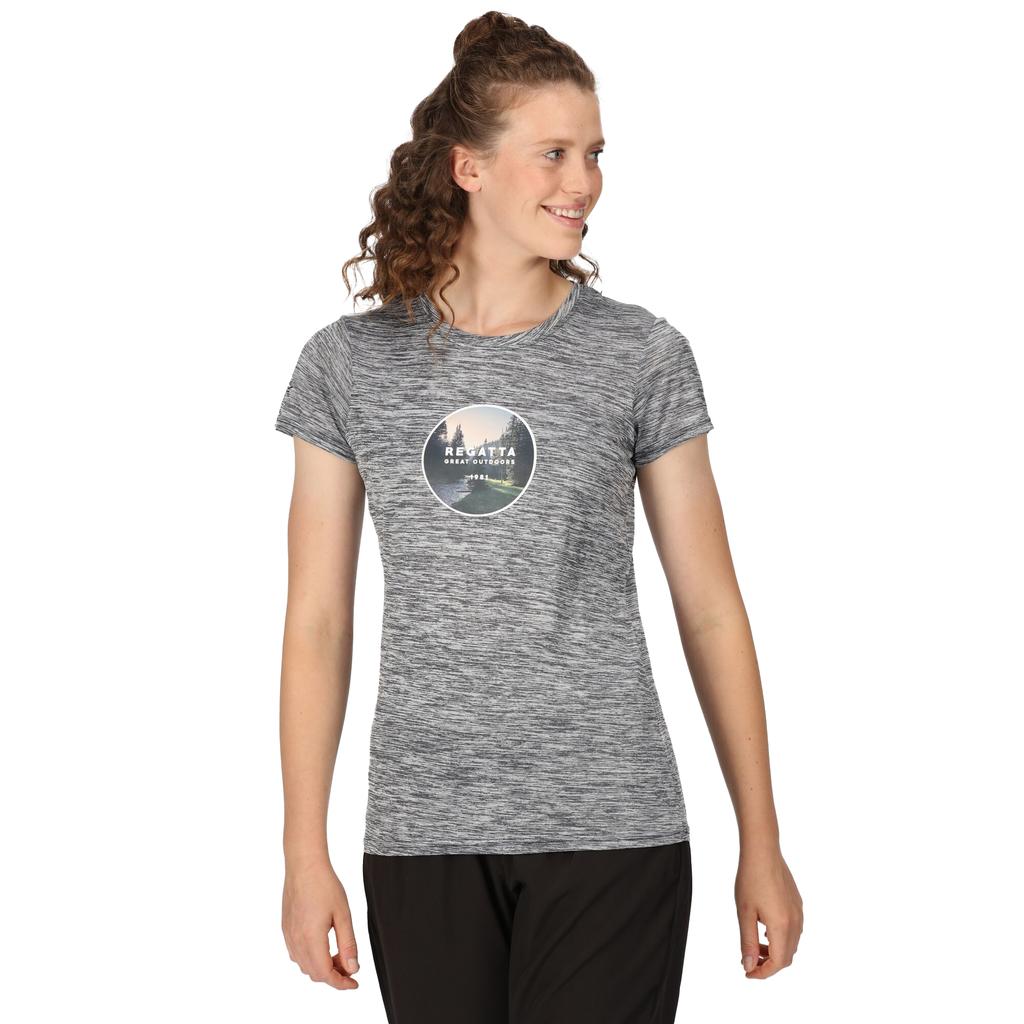 Regatta Womens/Ladies Fingal VII Logo Marl T-Shirt