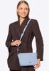 Wittchen Women's Crossbody Bag With A Flap, Blue, Eco-Leather