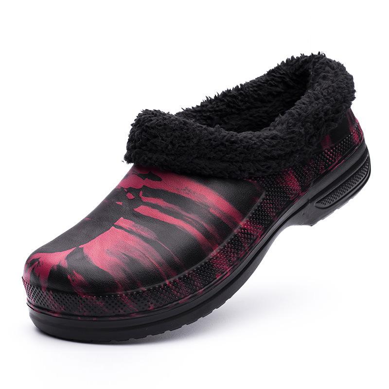 2024 autumn and winter kitchen shoes non-slip and oil-proof chef shoes rain shoes hotel restaurant seafood market work shoes labor insurance shoes