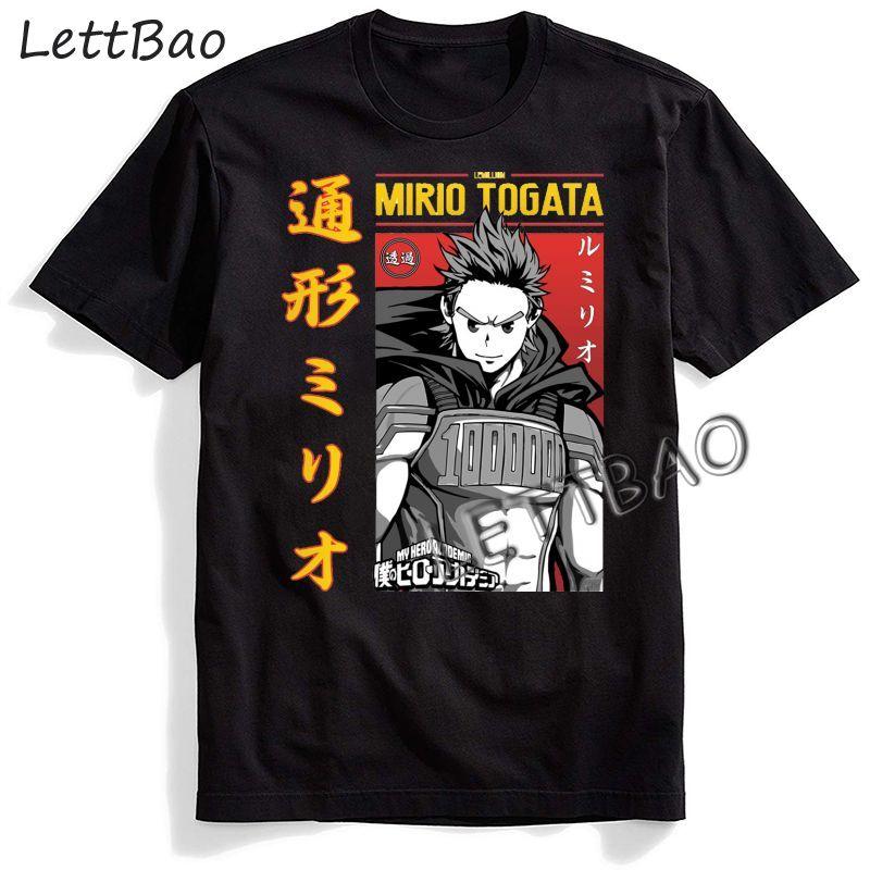 Men S Boku No Hero Academia Anime T Shirt My Hero Academia T Shirt Casual
