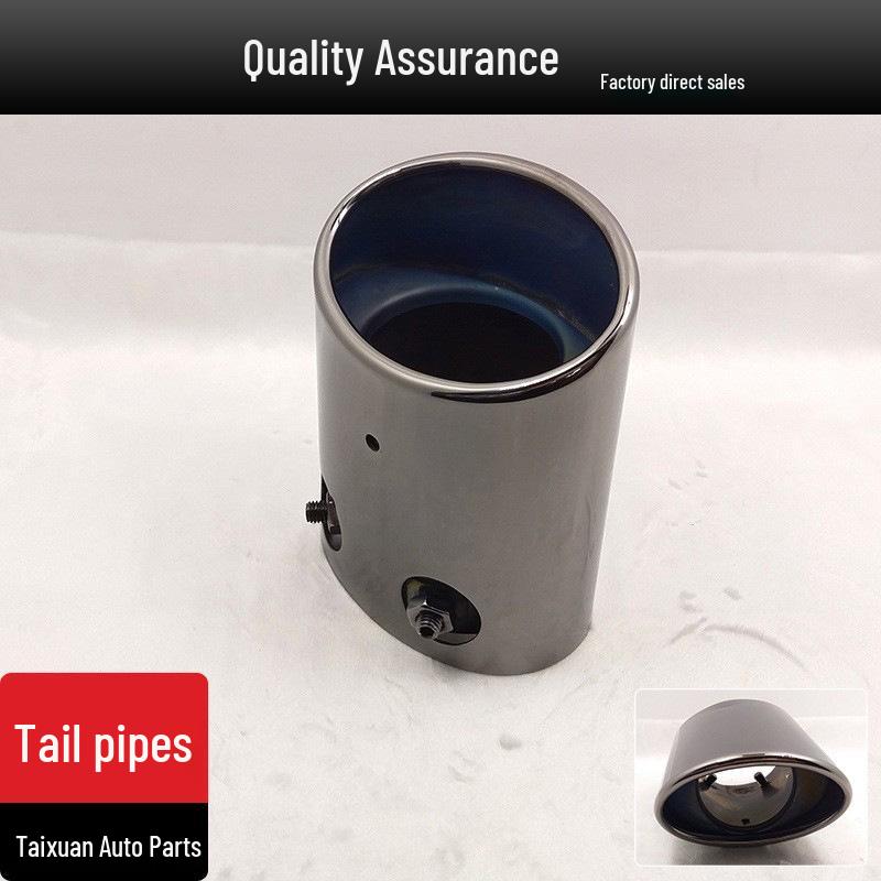 Stainless Steel Black Exhaust Pipe Tail for Civic