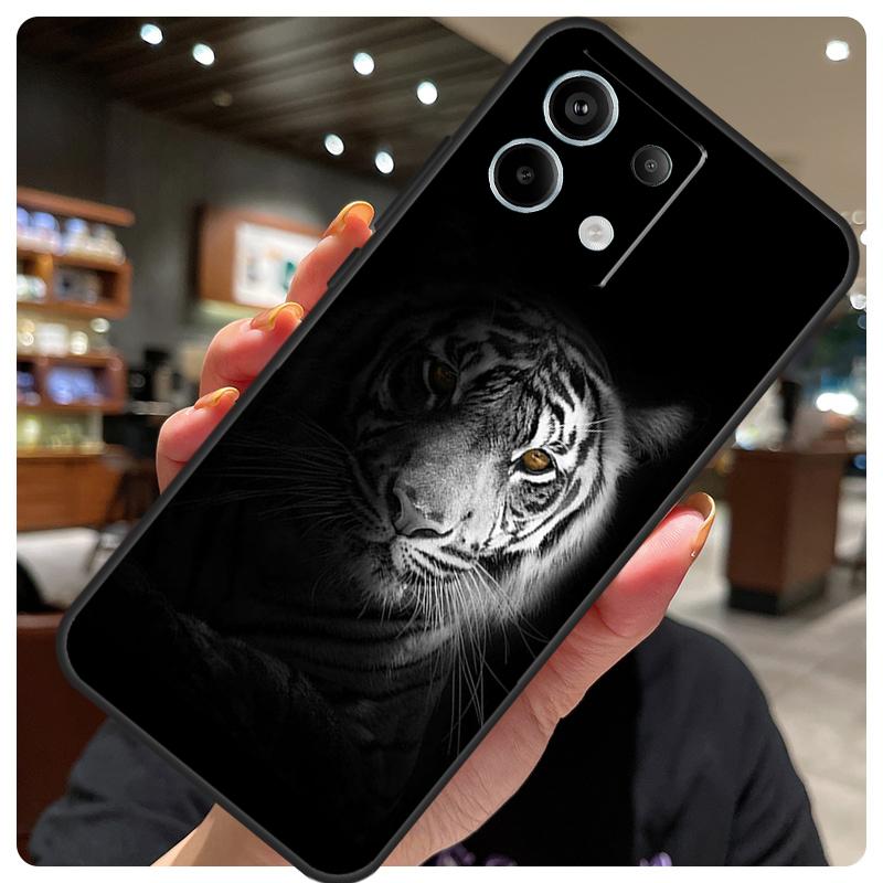 Wolf Dog Cat Bird Lion Tiger Animal Case For Xiaomi Redmi Note 14 10 11 12 13 15 Pro Plus Cover For Redmi 15 15C 14C 10C 12C 13C
