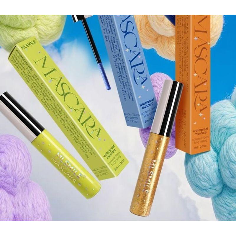MLSMILE - Waterproof Glitter Mascara - 1-3