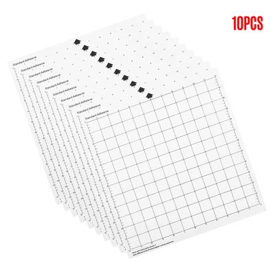 3/5/10 Stück Ersatz Schneidematte Transparent Klebematte mit Messraster 12 x 12 Zoll für Plottermaschine