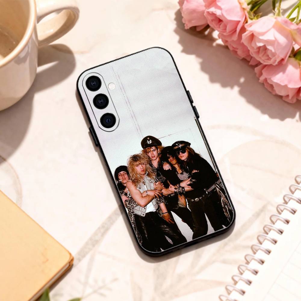 

BAND G-Guns N Roses phone Case For Samsung Galaxy A73,A72,A71,A70,A53,A52,A51,Others Soft Black Shell Samsung a21s