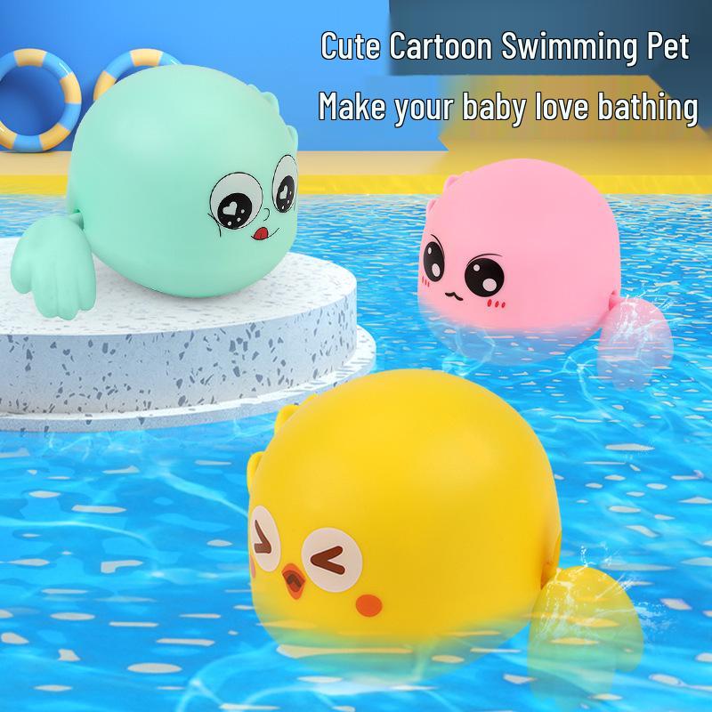 Baby Duck and Turtle Water Play Bath Toys for Kids